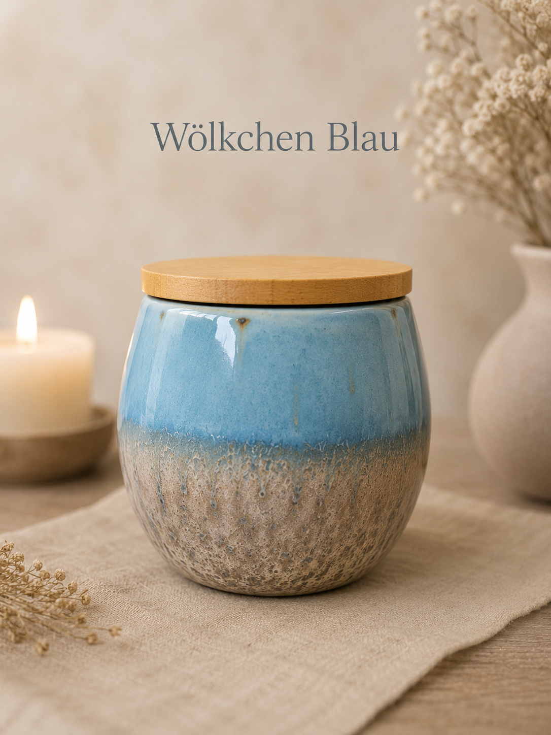 Wölkchen blau